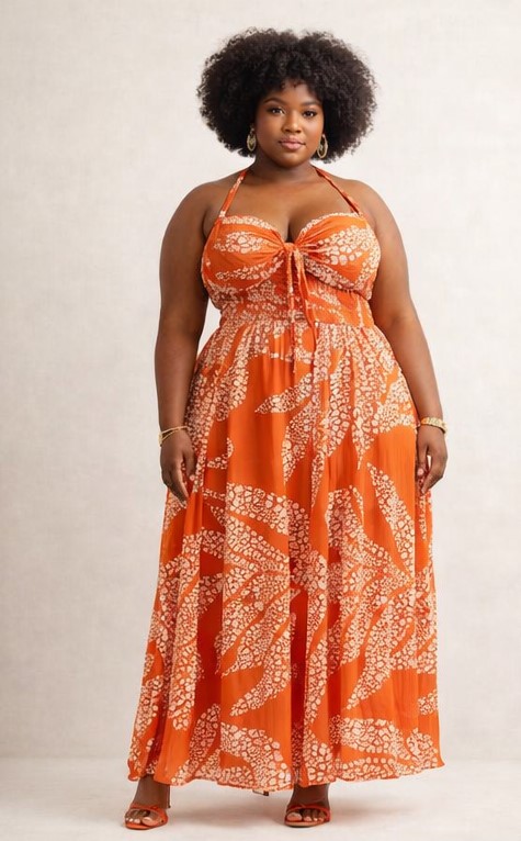 Éclat Orange & Dos Nu Glamour