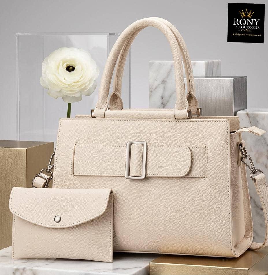 Sac Douceur Rose & Sa Pochette
