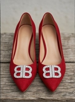 Escarpins Rouges Chic "BB"